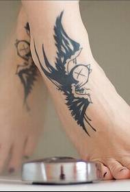 beauty feet beautiful little swallow tattoo picture