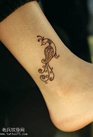 obere ụdị peacock totem tattoo tattoo