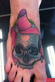 симпатичный рисунок татуировки черепа на подъемнике 50217 - рекомендуется классический рисунок татуировки совы