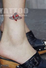 мали свежи стапала Космичка шема за тетоважа со пет впечатоци