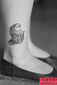 Tattoos recommend a foot goldfish tattoo