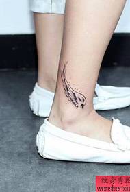 ankle wings tattoo tattoo Works