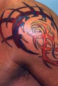 племенска боја племена тотем узорак тетоважа