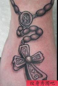 collar di piede mudellu di tatuaggi