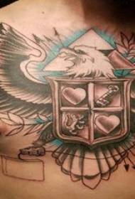 Peʻa o le Ato Tattoo Boy Shield ma Ata Tattoo