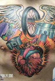 Exemplum pectore Cordis Factum tattoo