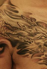 preko ramena zli zmaj tetovaža slika Domineering žestoko