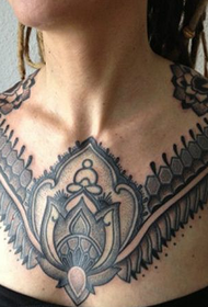mode klassiska totem tatuering mönster Daquan