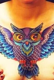 teine fai ata o le lulu owl tattoo