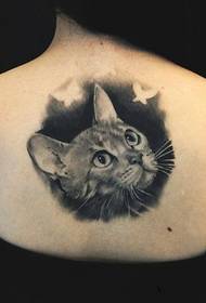 cute kitten tattoo