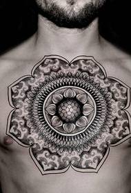a very good spiritual geometry tattoo