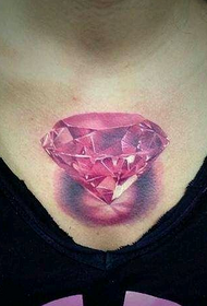 breast pink Large diamonds