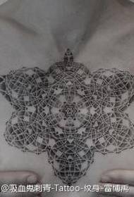 Domineering cool totem tattoo pattern