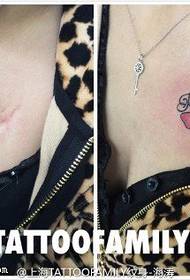 beautiful butterfly concealer tattoo pattern