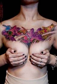 mellkas szexi tintahal tetoválás mintázat értékelése képet
