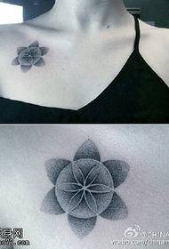 chest vanilla tattoo tattoo pattern
