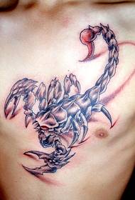 chest tweezers tattoo pattern - 蚌埠 tattoo show picture Xia Yi tattoo recommended