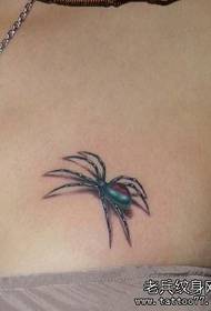 Fotografia e shfaqjes nga tatuazhet Rekomandoni një model tatuazhi merimangash gjoksi