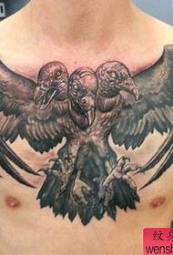 rekomandoi një gjoks punën e tatuazheve të personalizuar të shqiponjës