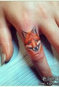 Një grup i fotove të artit të tatuazheve të gishtave super të vështira për gishtat e dhelprave