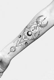 Line tattoos - a set of nice-looking lines on the inside of the arm