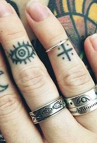a small fresh tattoo on your finger