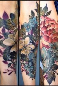 Tattoo pattern flower beautiful and beautiful flower tattoo pattern