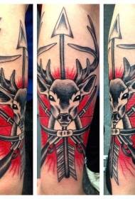 Baile životinja tetovaža šarene životinjske tetovaže uzorak