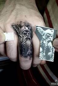 The best pattern recommends a finger tattoo