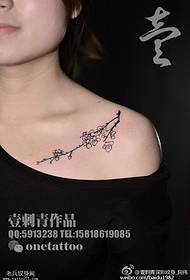 Shoulder thorns tattoo tattoo pattern