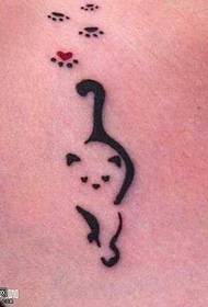 Patrún tattoo cat ghualainn