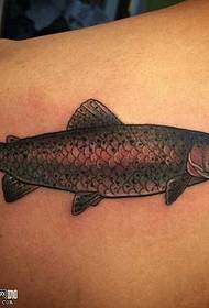 Model de tatuaj pește umăr