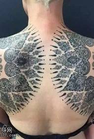 Pattu di tatuaggio classico chineu Van Gogh