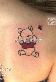 Wzór tatuażu ramię niedźwiedzia weneckiego
