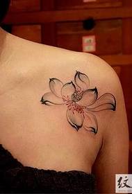Chinese classical ink tattoo