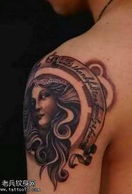 Ramena ljepota avatar tetovaža uzorak