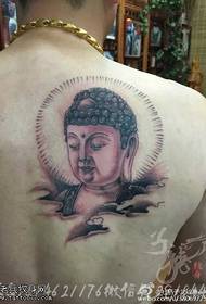 Skulder Buddha tatoveringsmønster