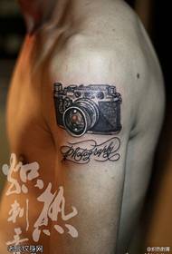 Cool camera tattoo pattern