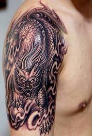 Personality shoulder fashion domineering tattoo pattern pictures