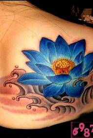 Foto del tatuatge de Lotus