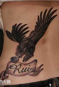Красивий орел татуювання візерунок