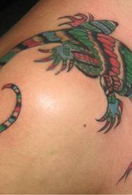 Ma tattoo Amanja a Lizard - 蚌埠 Chithunzithunzi cha tattoo