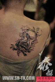 Kauneus hartiat suosittu pop tiimalasi tatuointi malli