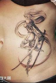 Struk ženskih vitezova tetovaža
