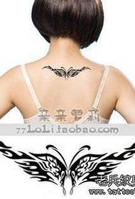 Tattoo show, recommend a woman's shoulder totem tattoo pattern