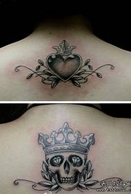 Two shoulder gimmicks love tattoos