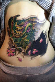 Fantasia di tatuaggi Phoenix alla moda per ragazze