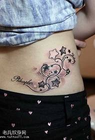 čudovit vzorec cvetličnih tatoo 69729 - Pasov lep vzorec cvetličnih tetovaž