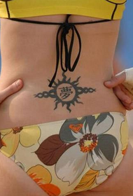 beauty mid-rise beautiful Chinese tattoo