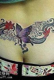 midja pensé tatuering mönster